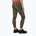 Leggings da allenamento donna Sweaty Betty Power Piping Workout 7/8 brown ink leopard print 3