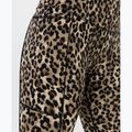 Leggings da allenamento donna Sweaty Betty Power Piping Workout 7/8 brown ink leopard print 6