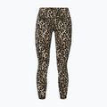 Leggings da allenamento donna Sweaty Betty Power Piping Workout 7/8 brown ink leopard print 8