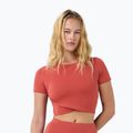 Maglietta da yoga da donna Sweaty Betty All Day Wrap terrazzo red
