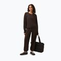 Felpa donna Sweaty Betty After Class Yoke Crop espresso brown 2