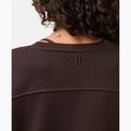 Felpa donna Sweaty Betty After Class Yoke Crop espresso brown 4