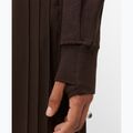Felpa donna Sweaty Betty After Class Yoke Crop espresso brown 5