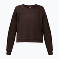Felpa donna Sweaty Betty After Class Yoke Crop espresso brown 6