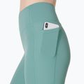Leggings da allenamento da donna Sweaty Betty Ultimate Studio Ribbed green 4