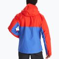 Giacca antipioggia Marmot Mitre Peak Gore Tex victory red/trail blue da uomo 2