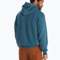 Felpa Marmot Coastal Hoody da uomo, color verde acqua. 2