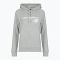 Felpa donna New Balance Core Fleece Hoodie grey 5