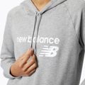 Felpa donna New Balance Core Fleece Hoodie grey 4