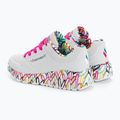 SKECHERS Uno Lite Lovely Luv bianco/multi scarpe da bambino 3