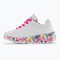 SKECHERS Uno Lite Lovely Luv bianco/multi scarpe da bambino 10