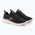 SKECHERS scarpe da donna Flex Appeal 4.0 Brilliant View nero/oro rosa 5