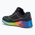 SKECHERS Uno Pop Of Sunshine scarpe da donna nero/multi neon 3