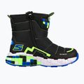 SKECHERS Mega-Craft Cuboforce stivali da neve per bambini nero/blu/lime 2