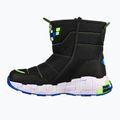 SKECHERS Mega-Craft Cuboforce stivali da neve per bambini nero/blu/lime 3