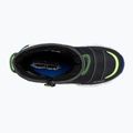 SKECHERS Mega-Craft Cuboforce stivali da neve per bambini nero/blu/lime 5