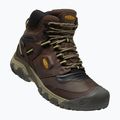 KEEN Ridge Flex Mid WP scarpe da trekking da uomo giallo caffè/keen 11