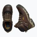 KEEN Ridge Flex Mid WP scarpe da trekking da uomo giallo caffè/keen 14