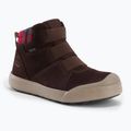 Stivali KEEN Elle Winter Mid WP da donna, chicco di caffè e plaid rosso