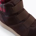 Stivali KEEN Elle Winter Mid WP da donna, chicco di caffè e plaid rosso 8