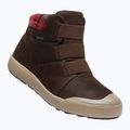 Stivali KEEN Elle Winter Mid WP da donna, chicco di caffè e plaid rosso 11