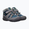 KEEN Knotch Chukka, scarponcini da trekking per bambini in acciaio grigio/blu wing teal 4
