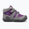 KEEN Knotch Chukka, stivali da trekking per bambini in acciaio grigio/carisma 10
