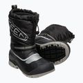 KEEN Snow Troll WP junior stivali da neve nero/argento 12
