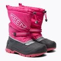 KEEN Snow Troll WP junior stivali da neve fucsia viola/argento 4