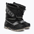 KEEN Snow Troll WP stivali da neve per bambini nero/argento 4