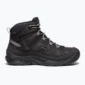 Scarpe da trekking da uomo KEEN Circadia Mid Polar nero/grigio acciaio 9
