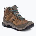 Scarpe da trekking da donna KEEN Circadia Mid WP cocco tostato/nord atlantico