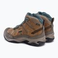 Scarpe da trekking da donna KEEN Circadia Mid WP cocco tostato/nord atlantico 3