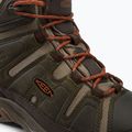 KEEN Circadia Mid WP scarpe da trekking da uomo oliva scura/argilla di vaselina 9