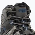 KEEN Targhee III Mid WP - Stivali da trekking da uomo blu, pioviggine e capitano 11