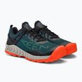 KEEN Nxis Evo WP scarpe da trekking da uomo muschio marino/scarlatto ibis 4