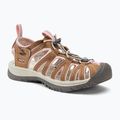 KEEN Whisper - Sandali da trekking da donna con frusta di cocco tostato e pesca