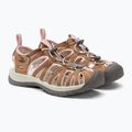 KEEN Whisper - Sandali da trekking da donna con frusta di cocco tostato e pesca 4