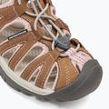 KEEN Whisper - Sandali da trekking da donna con frusta di cocco tostato e pesca 7