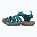 KEEN Whisper, sandali da trekking da donna in muschio marino e tintura di cravatta 10