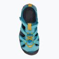 KEEN Seacamp II CNX ipanema/blu fiordo sandali da trekking per bambini 6