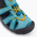 KEEN Seacamp II CNX ipanema/blu fiordo sandali da trekking per bambini 7