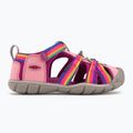 KEEN Seacamp II CNX arcobaleno/festival fucsia sandali da trekking per bambini 2