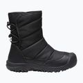 KEEN Puffrider WP stivali da neve per bambini nero/grigio acciaio 8