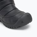 KEEN Puffrider WP stivali da neve per bambini nero/grigio acciaio 7