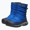 KEEN Puffrider WP accademia navale/surf stivali da neve per bambini 8