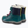 KEEN Kanibou WP, scarponi da neve per bambini in laguna profonda/jazzy 3
