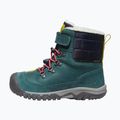 KEEN Kanibou WP, scarponi da neve per bambini in laguna profonda/jazzy 8