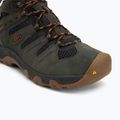 Scarpe da trekking da uomo KEEN Headout Mid Waterproof black olive/fossil orange 7