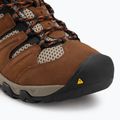 Scarpe da trekking da uomo KEEN Headout Waterproof bison/fossil orange 9